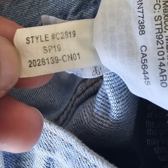 Madewell the Perfect Vintage Straight Leg Jeans Size 29 - Picture 8 of 9